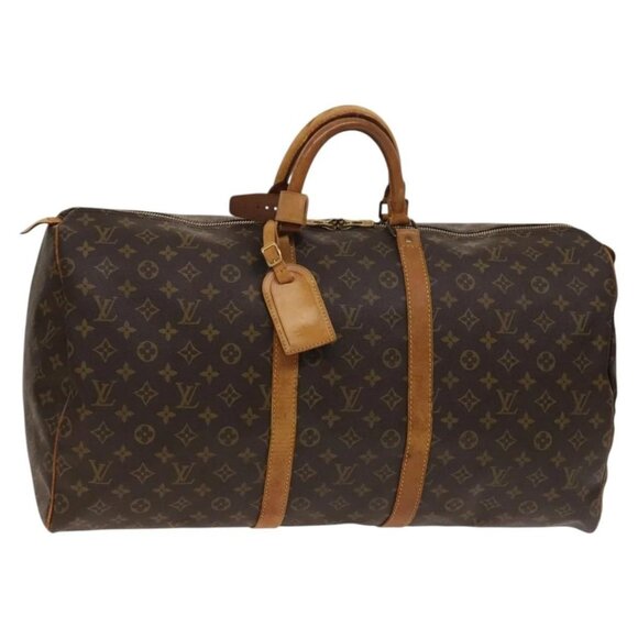 LOUIS VUITTON Monogram Keepall 55 Boston Bag - Picture 1 of 16